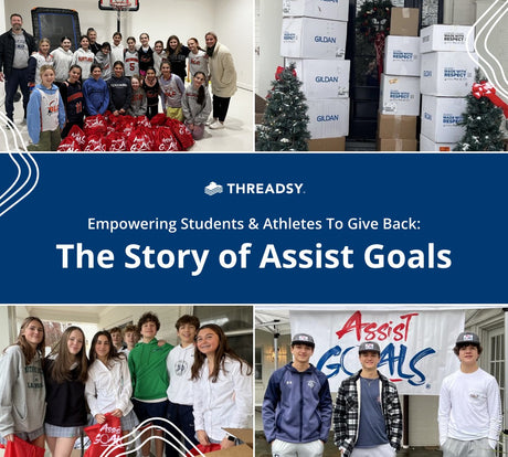 Empowering Students & Athletes To Give Back: The Story of Assist Goals - Threadsy