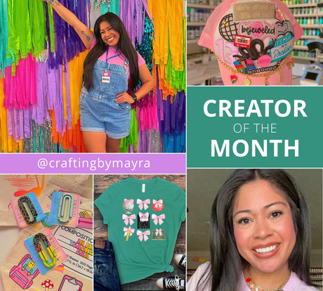 Threadsy’s August Creator of The Month, @craftingbymayra - Threadsy