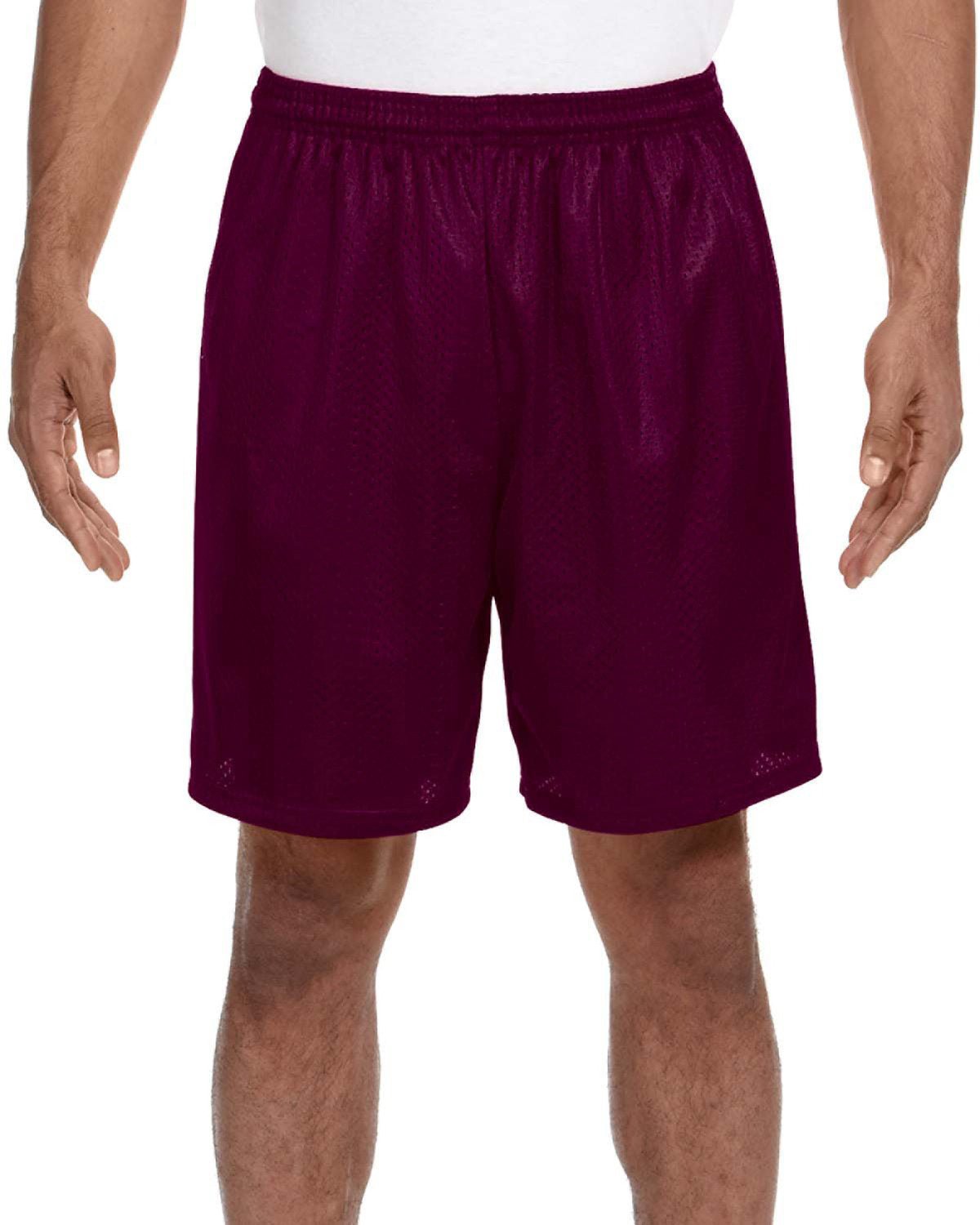 N5293-A4-MAROON-A4-Shorts-1