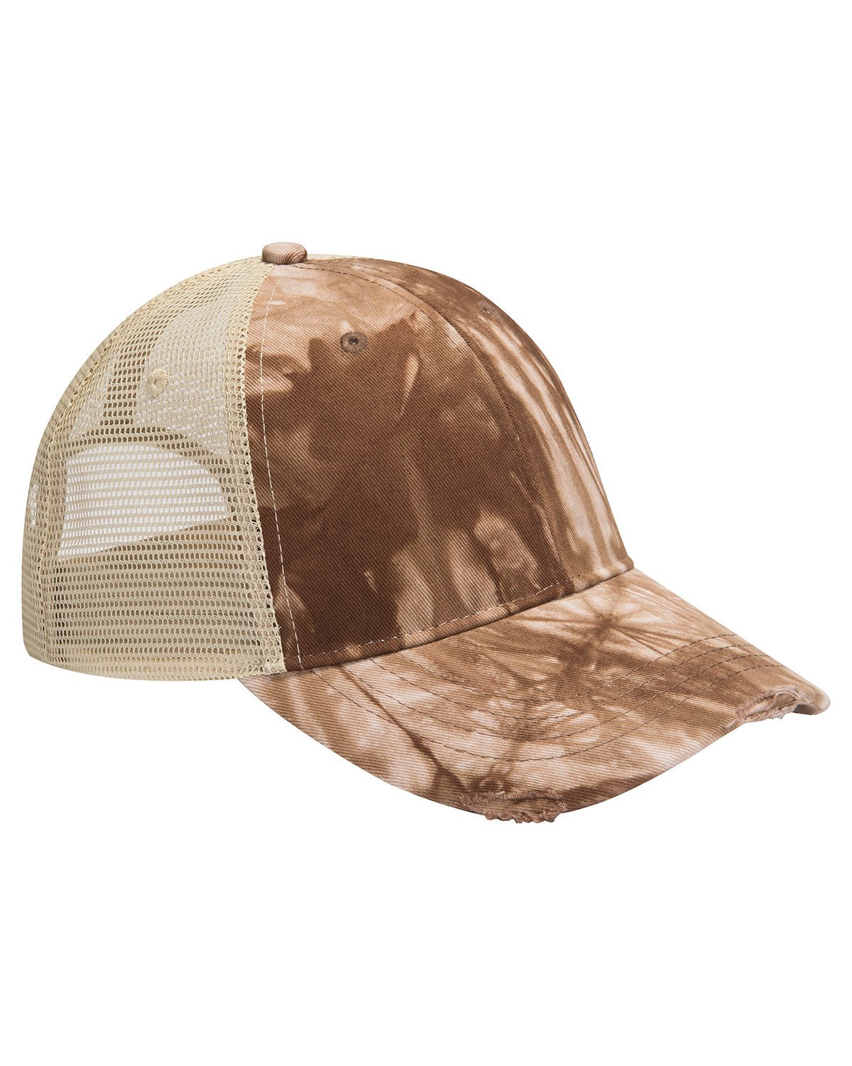 OL102-Adams-BROWN TIE DYE-Adams-Headwear-1