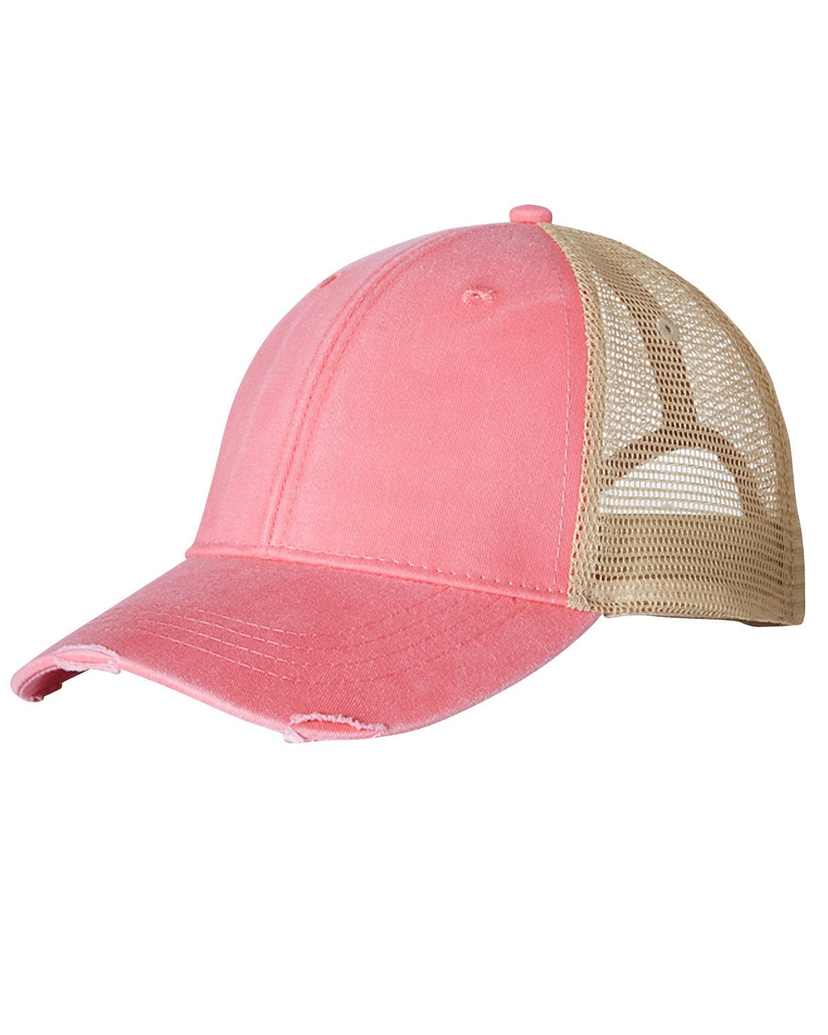 OL102-Adams-CORAL/ TAN-Adams-Headwear-1