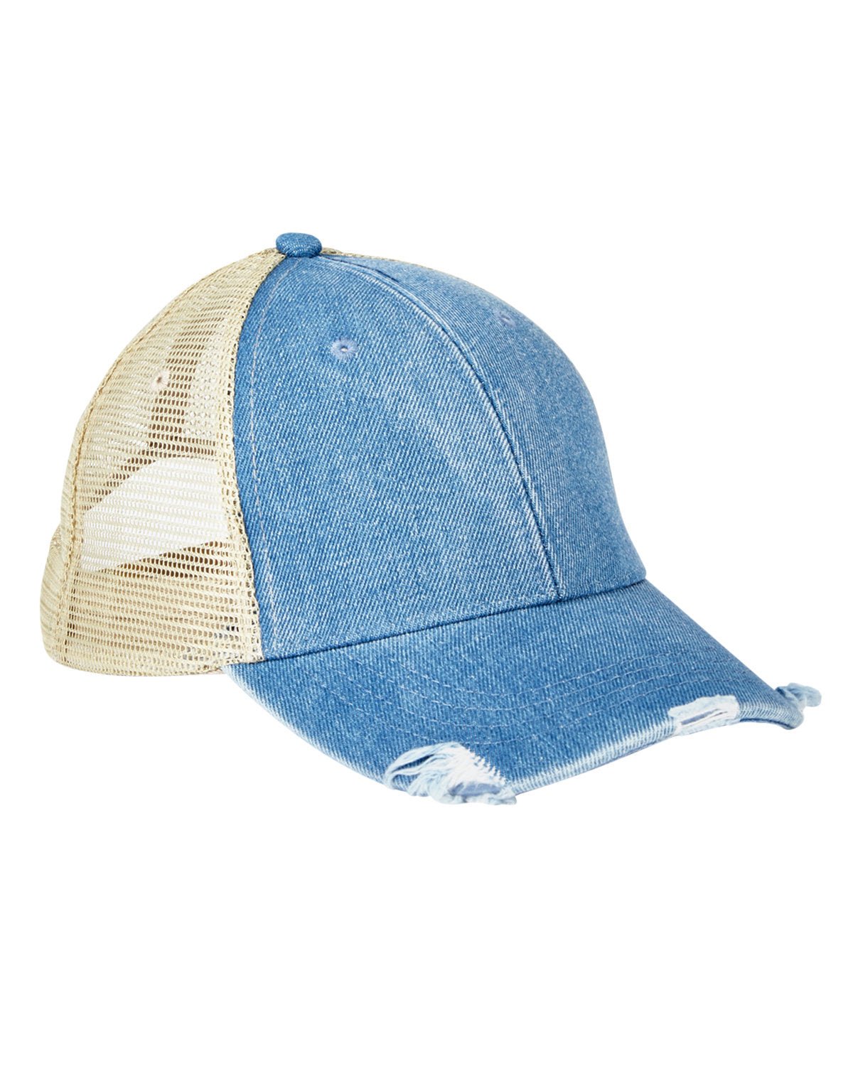 OL102-Adams-LIGHT DENIM/ TAN-Adams-Headwear-1