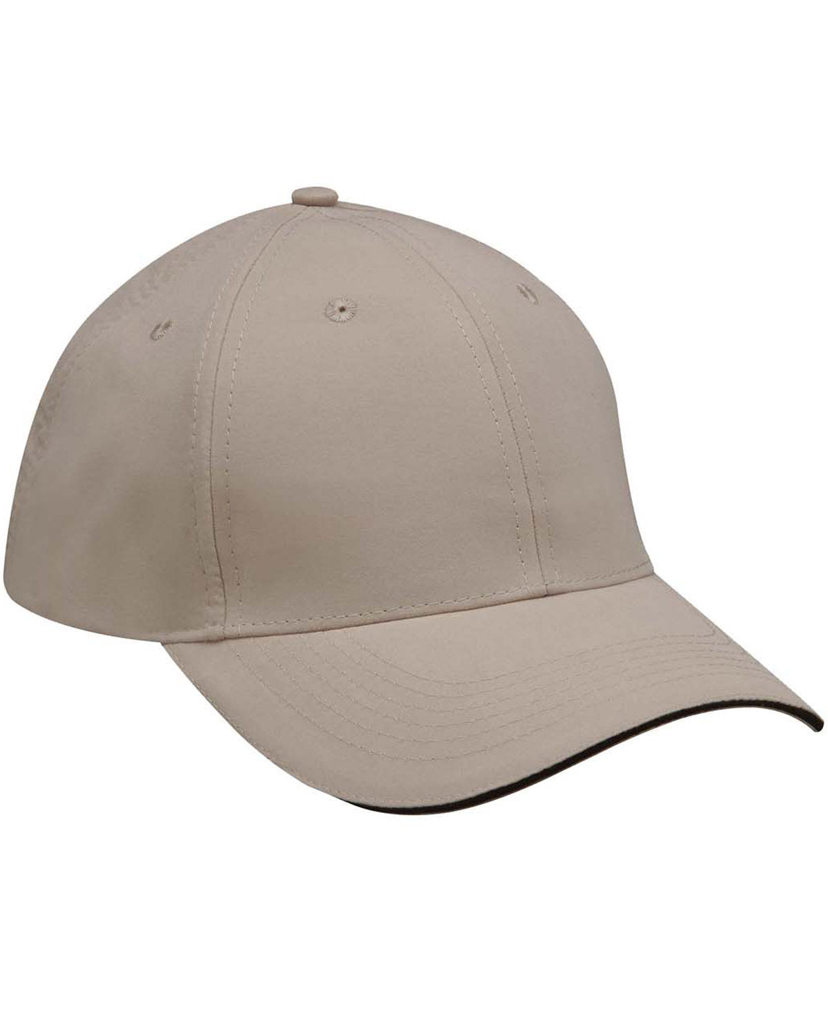 PE102-Adams-KHAKI/ BLACK-Adams-Headwear-1