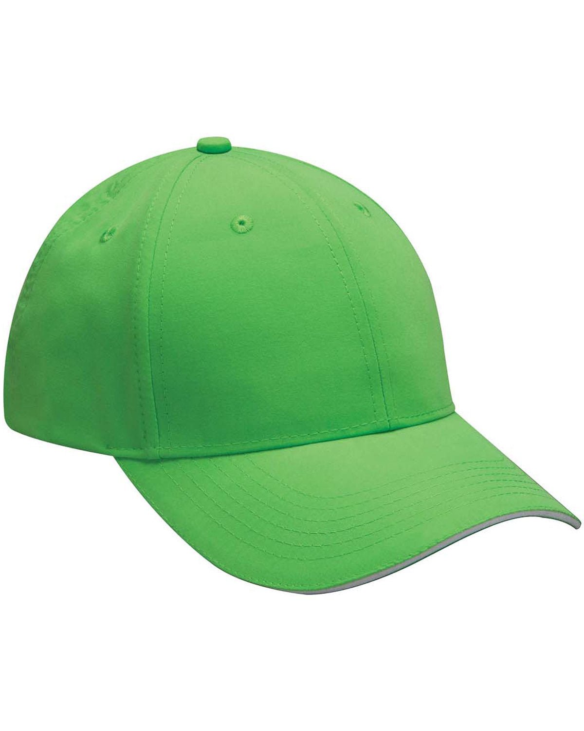 PE102-Adams-NEON GREEN/ WHT-Adams-Headwear-1