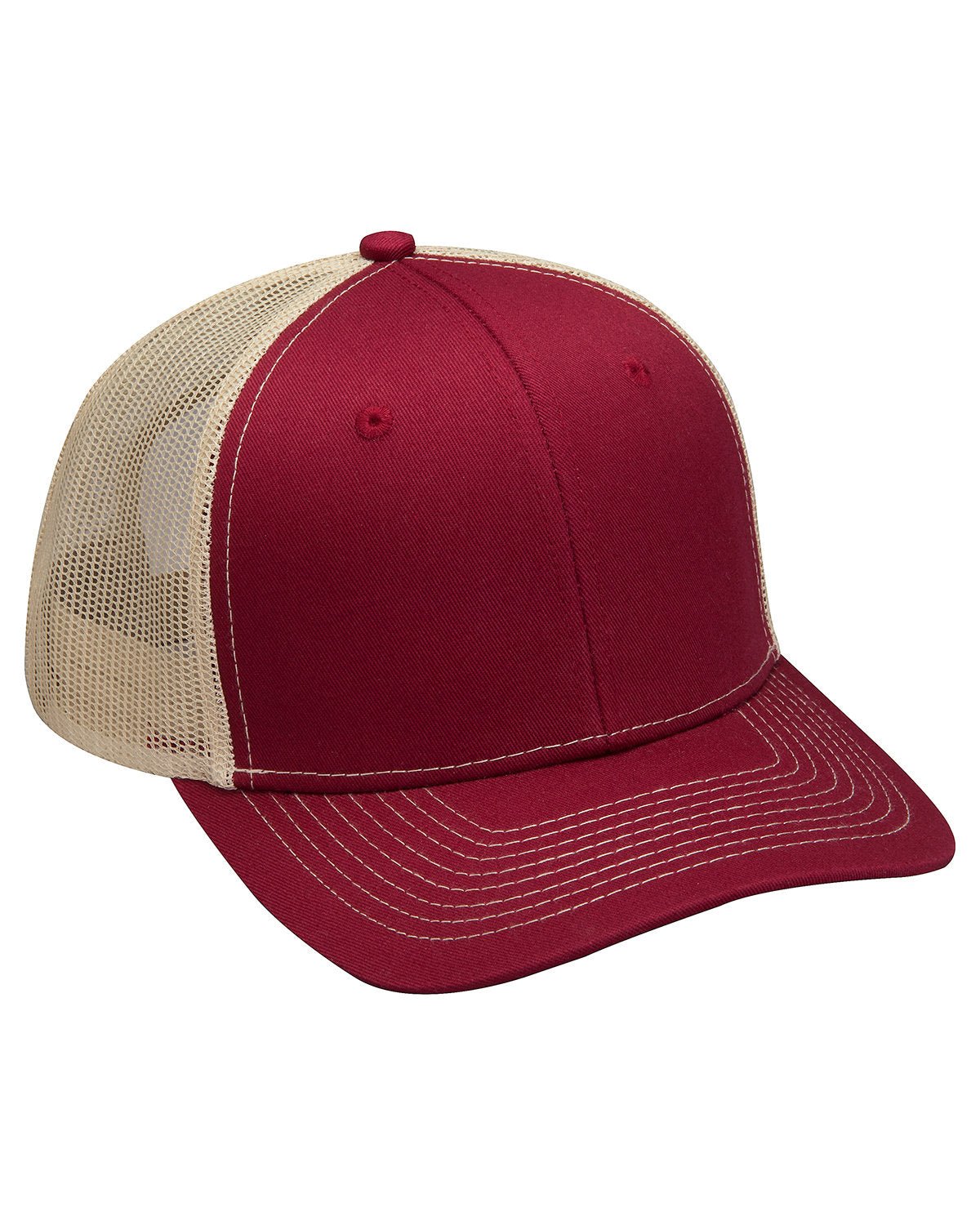 PV112-Adams-BURGUNDY/ KHAKI-Adams-Headwear-1