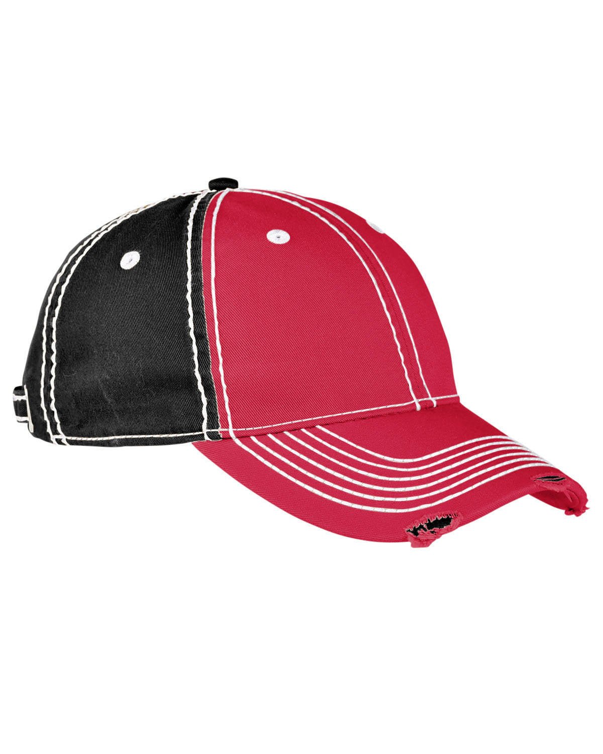 RM102-Adams-RED/ BLACK-Adams-Headwear-1