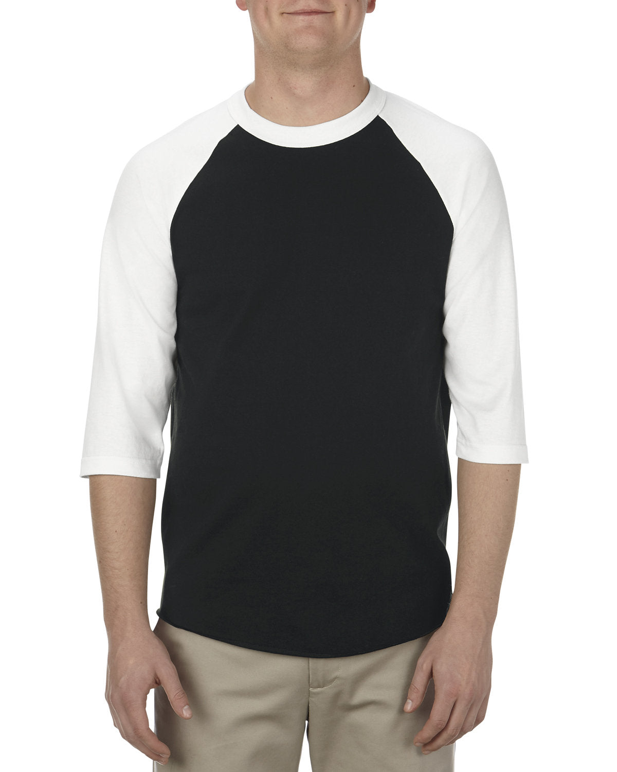 AL1334-Alstyle-BLACK/ WHITE-Alstyle-T-Shirts-1