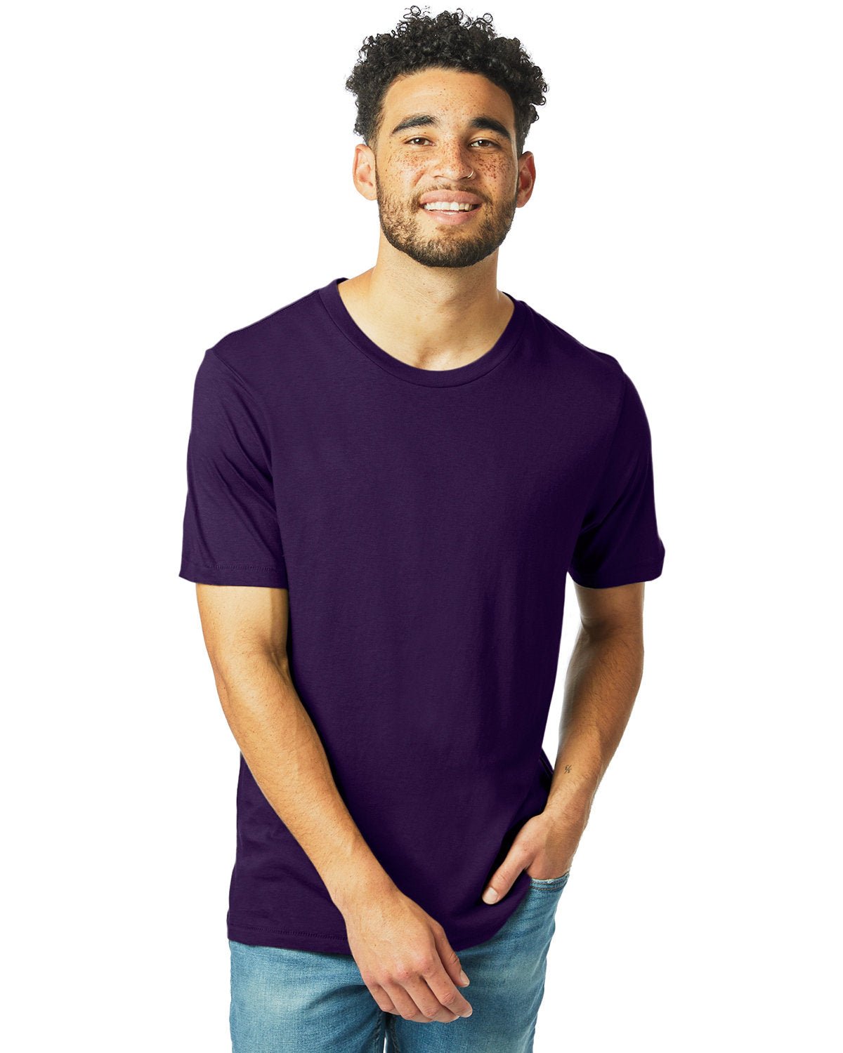 1010CG-Alternative-DEEP VIOLET-Alternative-T-Shirts-1