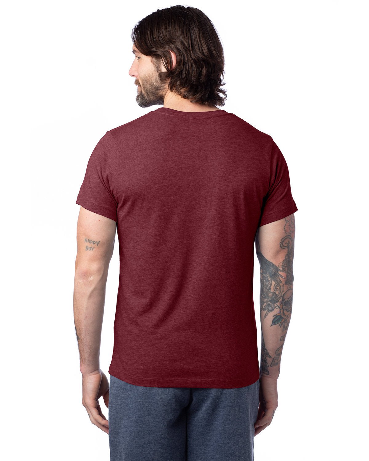 1070CV-Alternative-HEATHER CURRANT-Alternative-T-Shirts-2