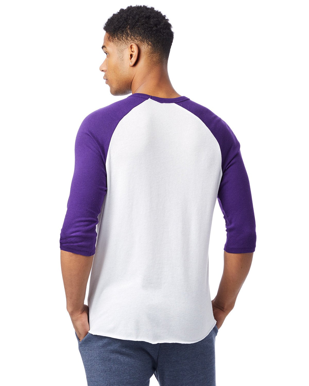 5127BP-Alternative-WHITE/ DP VIOLET-Alternative-T-Shirts-2