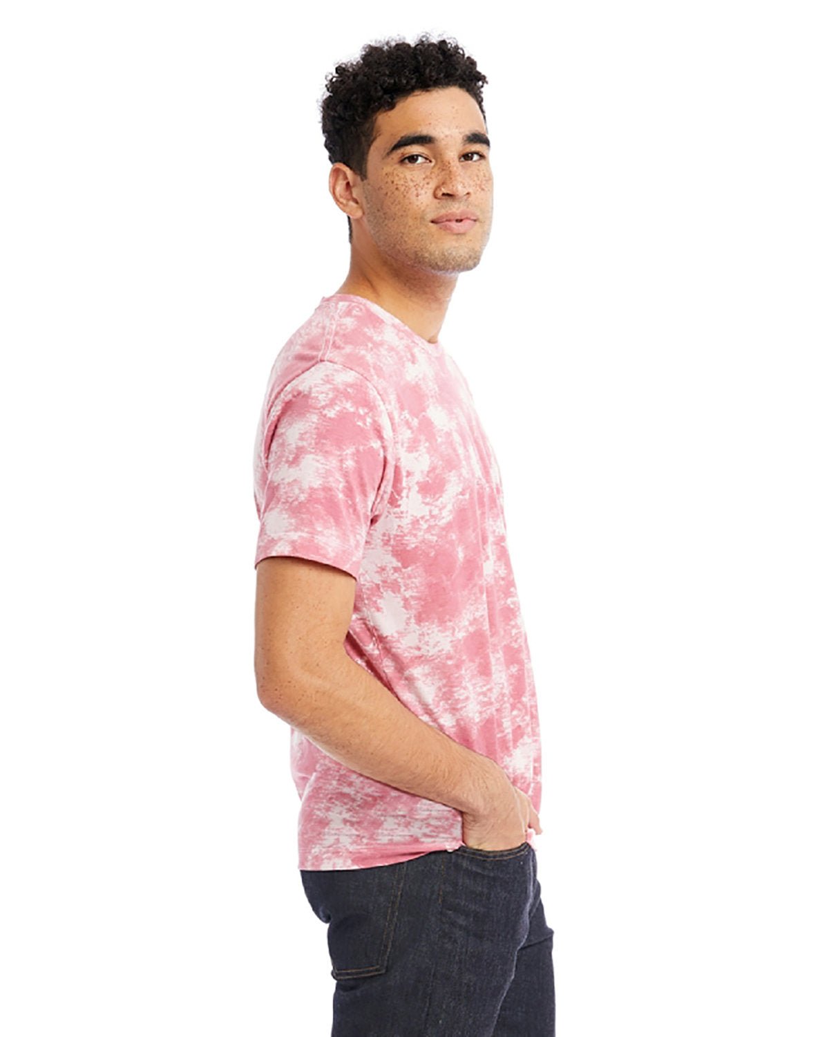 AA1070-Alternative-PINK TIE DYE-Alternative-T-Shirts-3