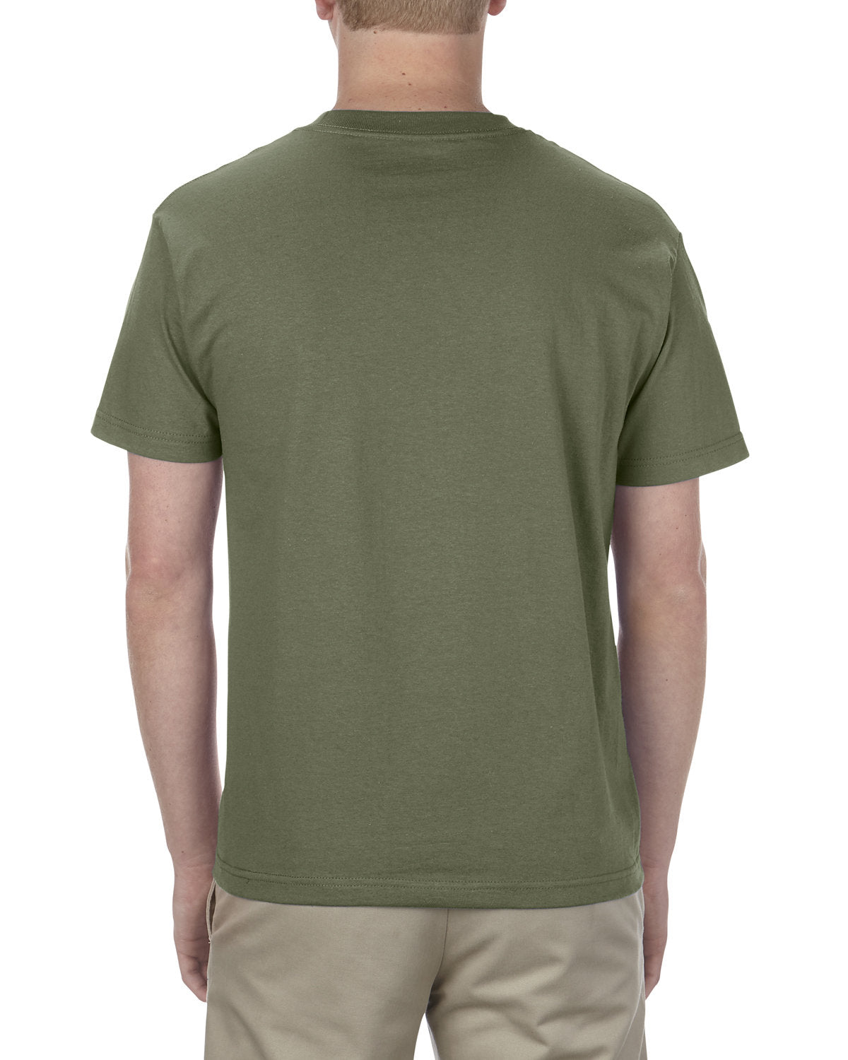 AL1301-American Apparel-MILITARY GREEN-American Apparel-T-Shirts-2