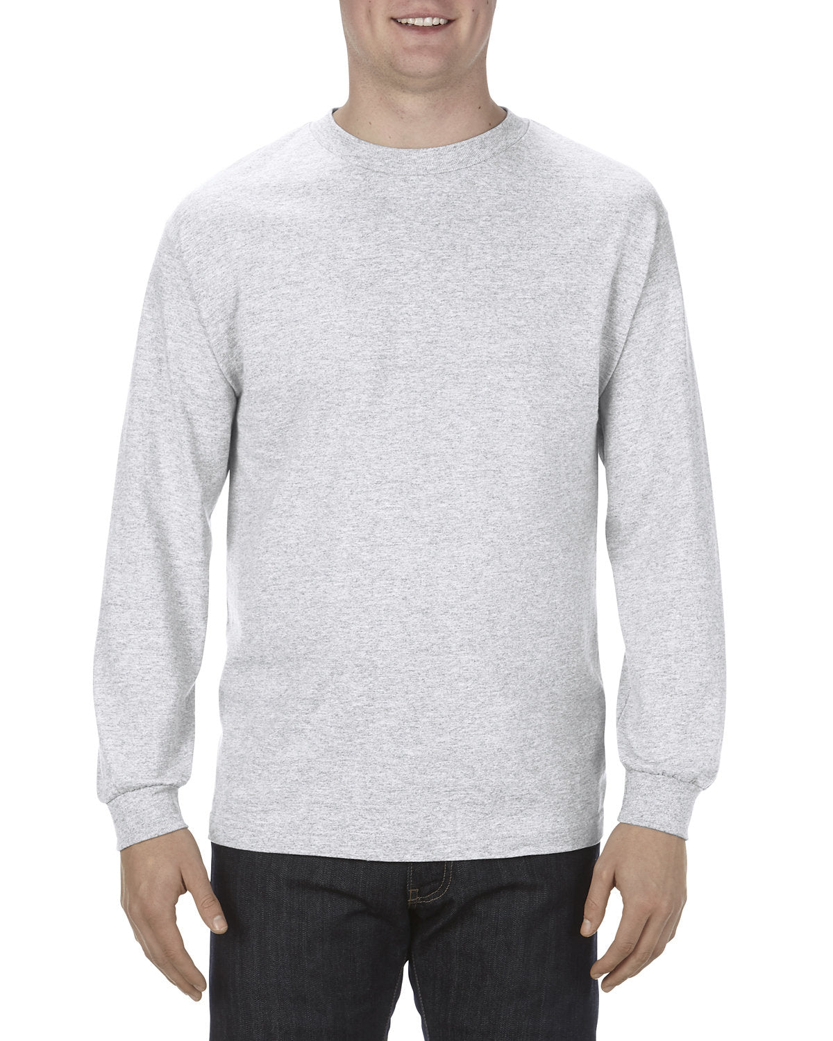 AL1304-American Apparel-ASH GREY-American Apparel-T-Shirts-1