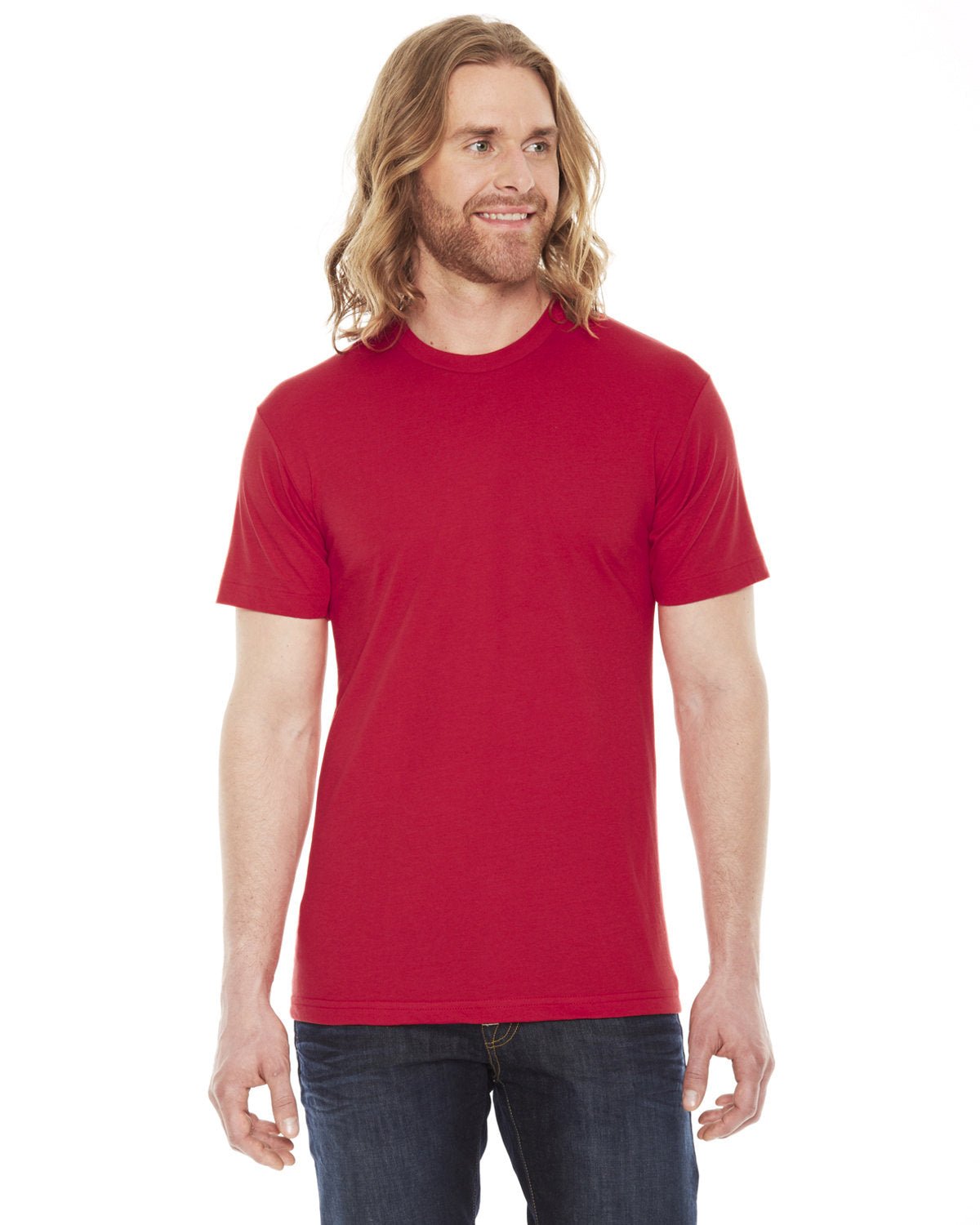 BB401-American Apparel-RED-American Apparel-T-Shirts-1