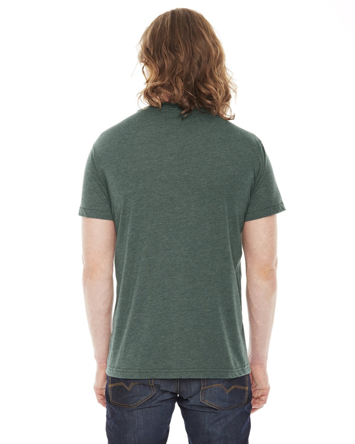 BB401W-American Apparel-HEATHER FOREST-American Apparel-T-Shirts-2