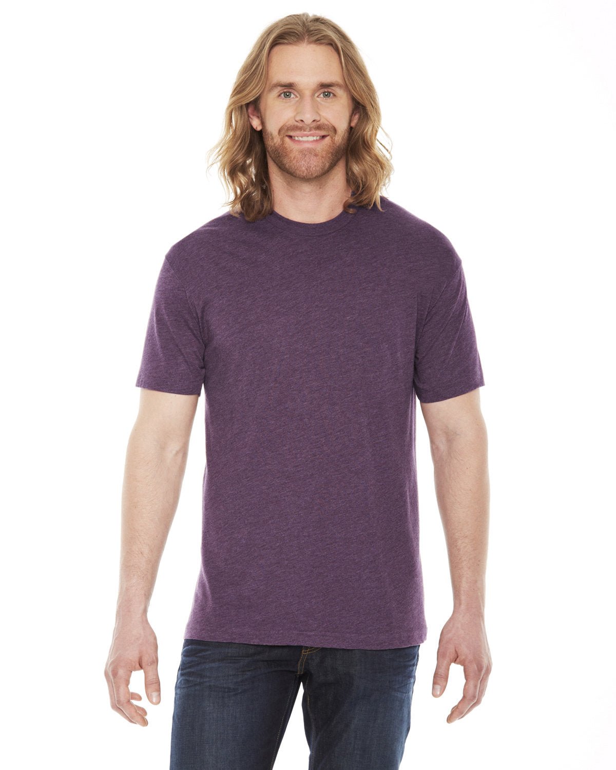 BB401W-American Apparel-HEATHER PLUM-American Apparel-T-Shirts-1