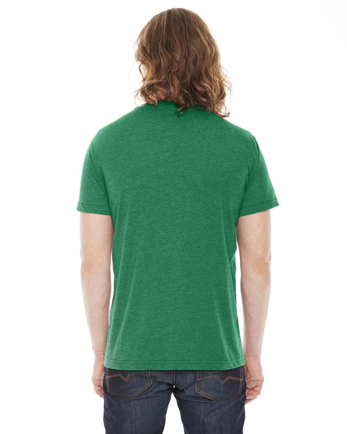 BB401W-American Apparel-HTHR VINT GREEN-American Apparel-T-Shirts-2