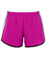 1265-Augusta Sportswear-POW PNK/ WH/ BLK-Augusta Sportswear-Shorts-1