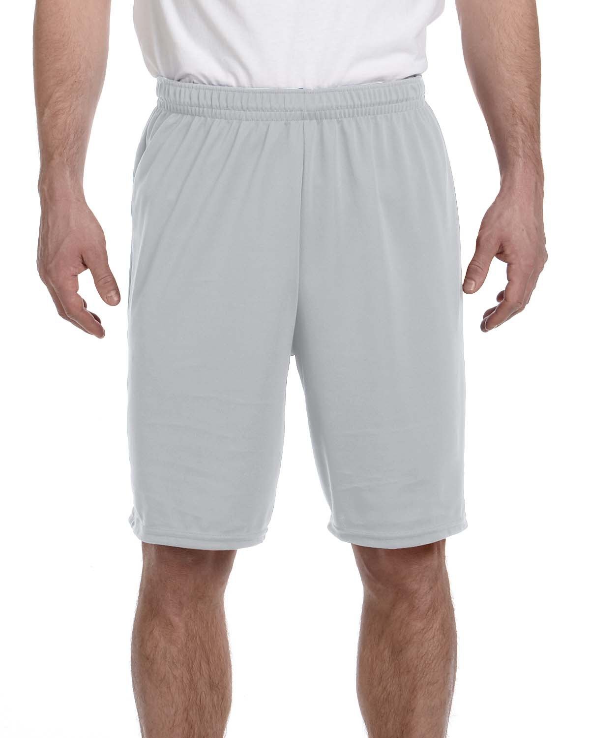 1420-Augusta Sportswear-SILVER GREY-Augusta Sportswear-Shorts-1