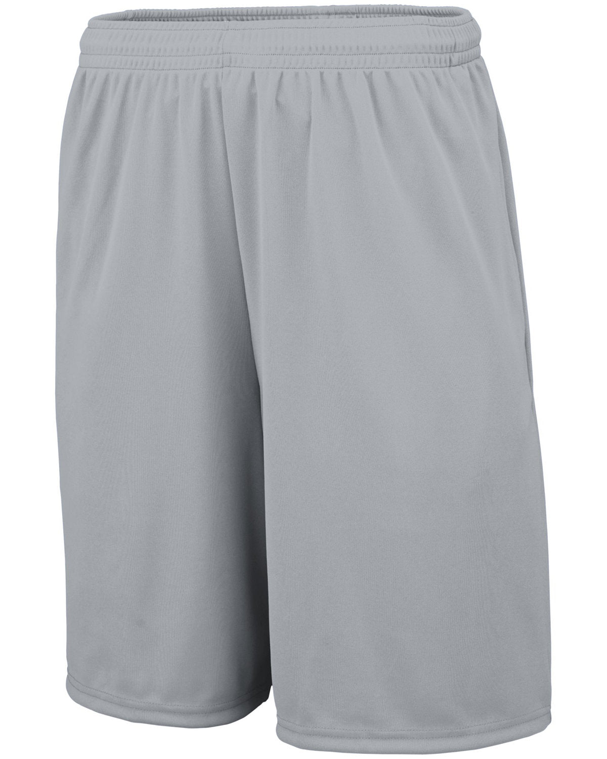 1428-Augusta Sportswear-SILVER GREY-Augusta Sportswear-Shorts-1