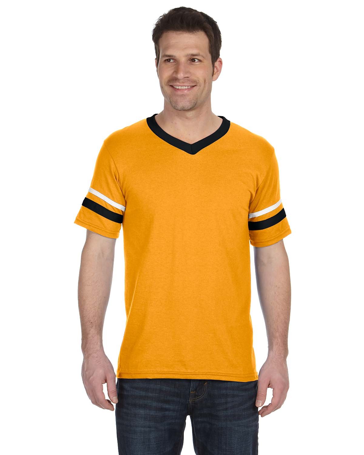 360-Augusta Sportswear-GOLD/ BLACK/ WHT-Augusta Sportswear-T-Shirts-1