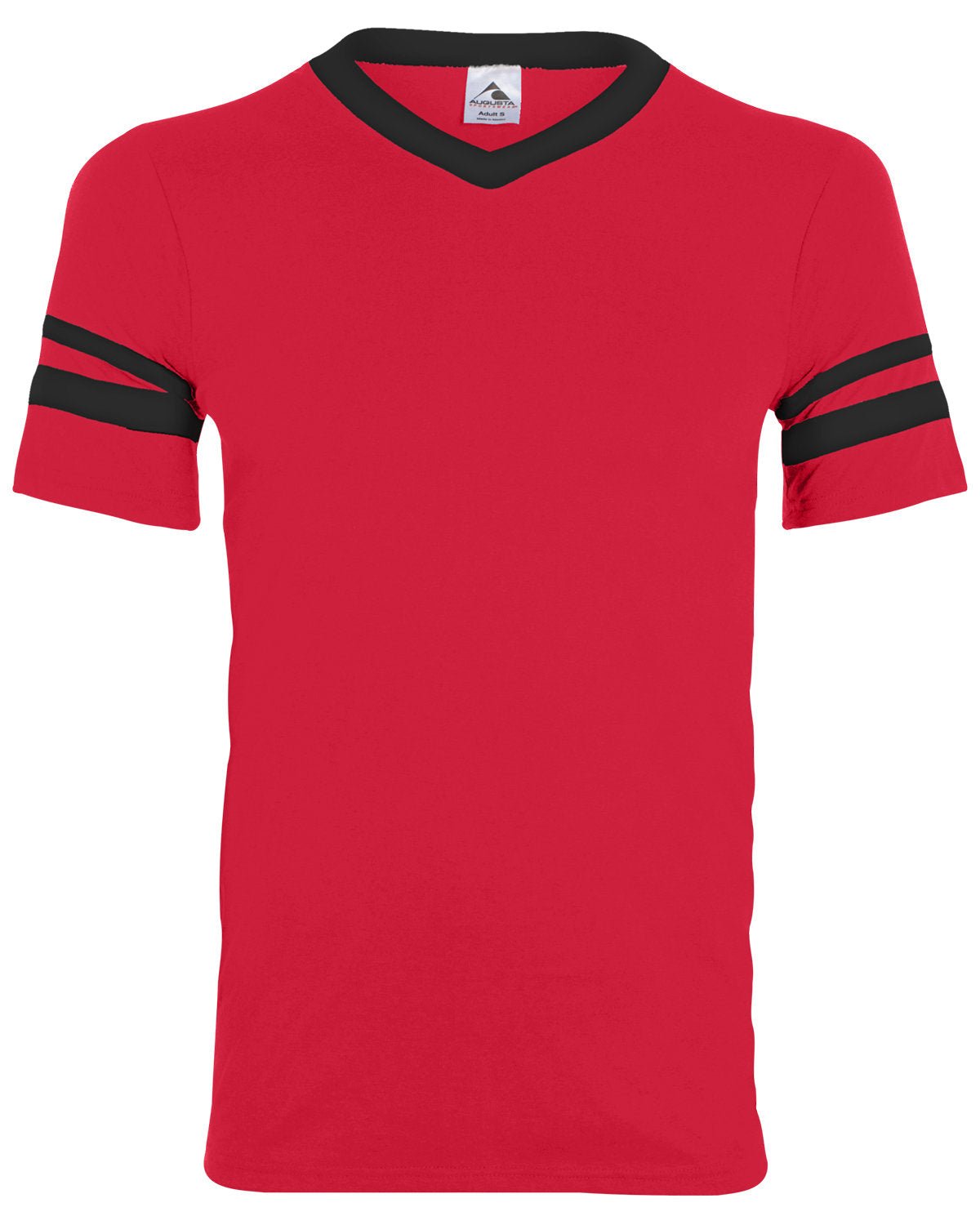 360-Augusta Sportswear-RED/ BLACK-Augusta Sportswear-T-Shirts-1