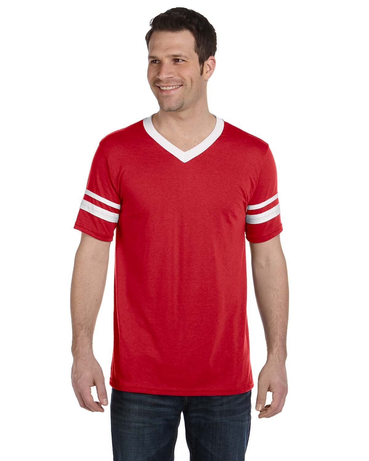 360-Augusta Sportswear-RED/ WHITE-Augusta Sportswear-T-Shirts-1