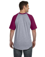 423-Augusta Sportswear-ATH HTHR/ MAROON-Augusta Sportswear-T-Shirts-2