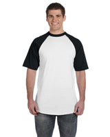 423-Augusta Sportswear-WHITE/ BLACK-Augusta Sportswear-T-Shirts-1