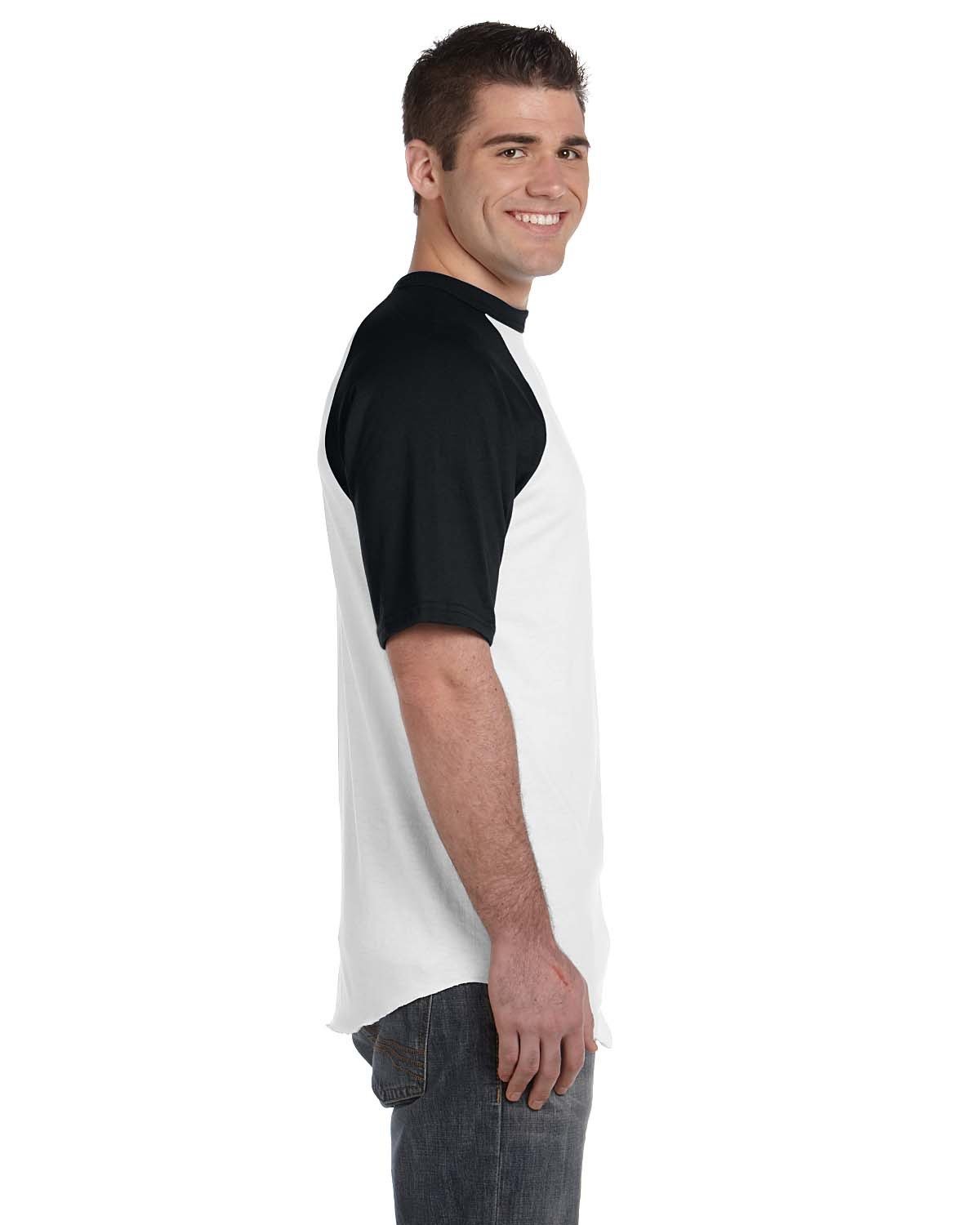 423-Augusta Sportswear-WHITE/ BLACK-Augusta Sportswear-T-Shirts-3