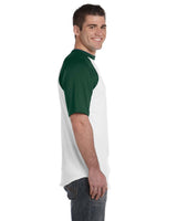 423-Augusta Sportswear-WHITE/ DRK GREEN-Augusta Sportswear-T-Shirts-3