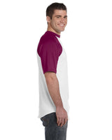 423-Augusta Sportswear-WHITE/ MAROON-Augusta Sportswear-T-Shirts-3