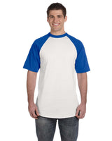 423-Augusta Sportswear-WHITE/ ROYAL-Augusta Sportswear-T-Shirts-1