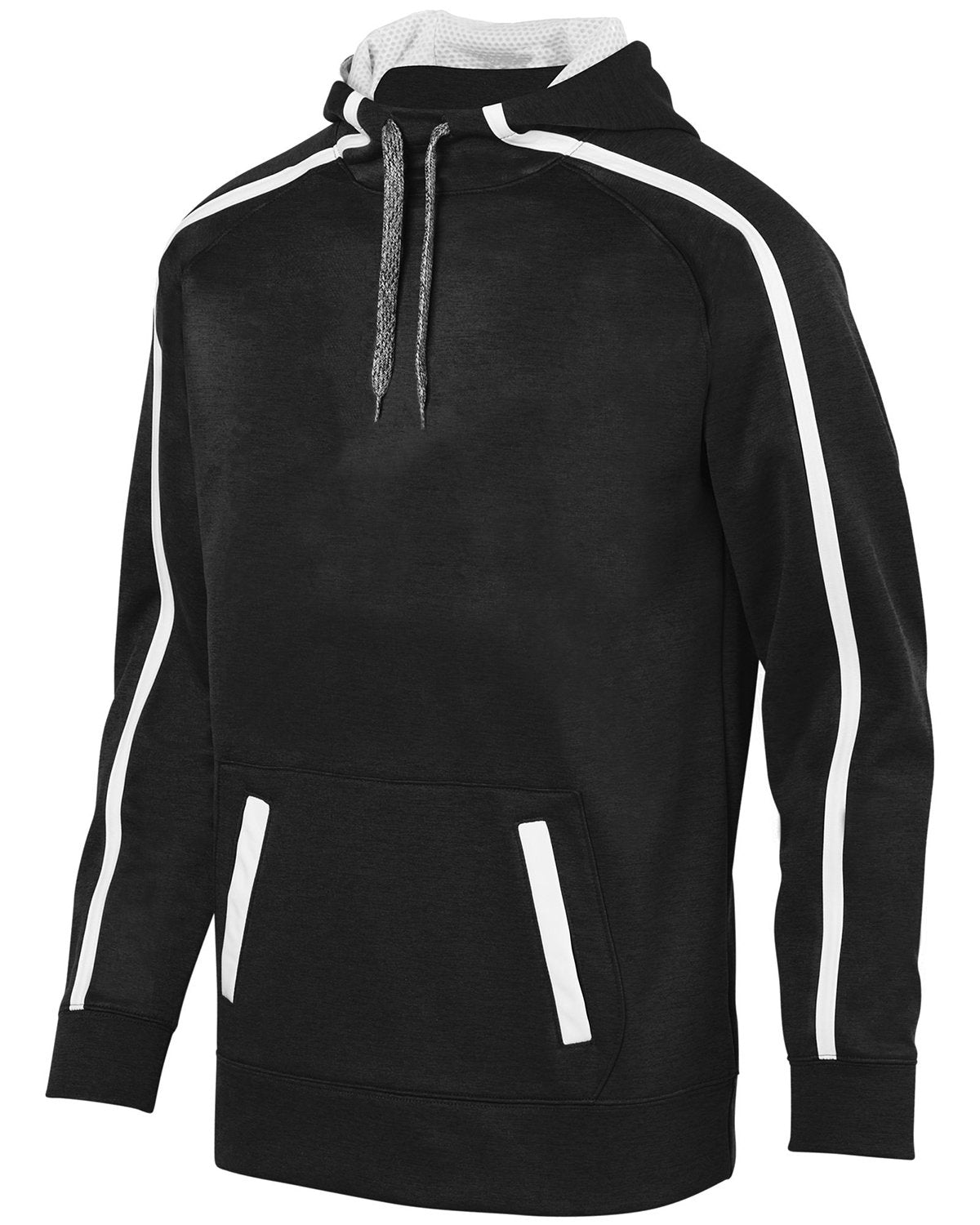 5554-Augusta Sportswear-BLACK/ WHITE-Augusta Sportswear-Sweatshirts-1