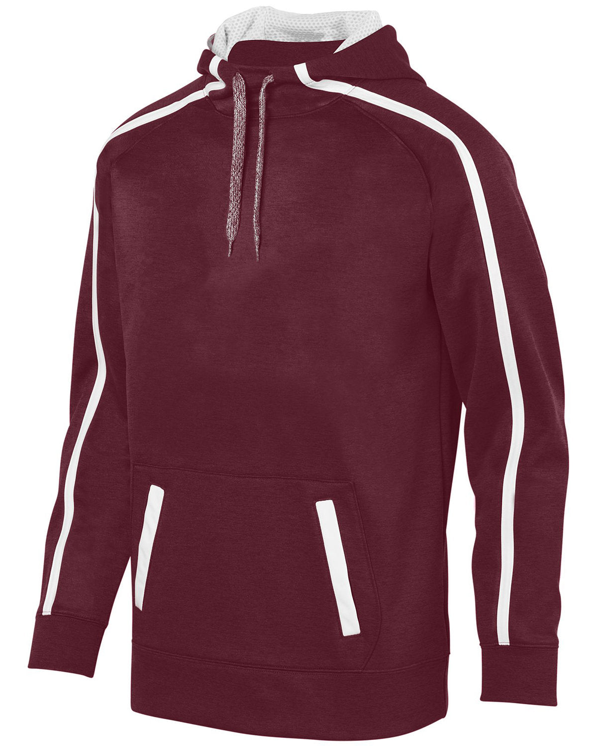 5554-Augusta Sportswear-MAROON/ WHITE-Augusta Sportswear-Sweatshirts-1