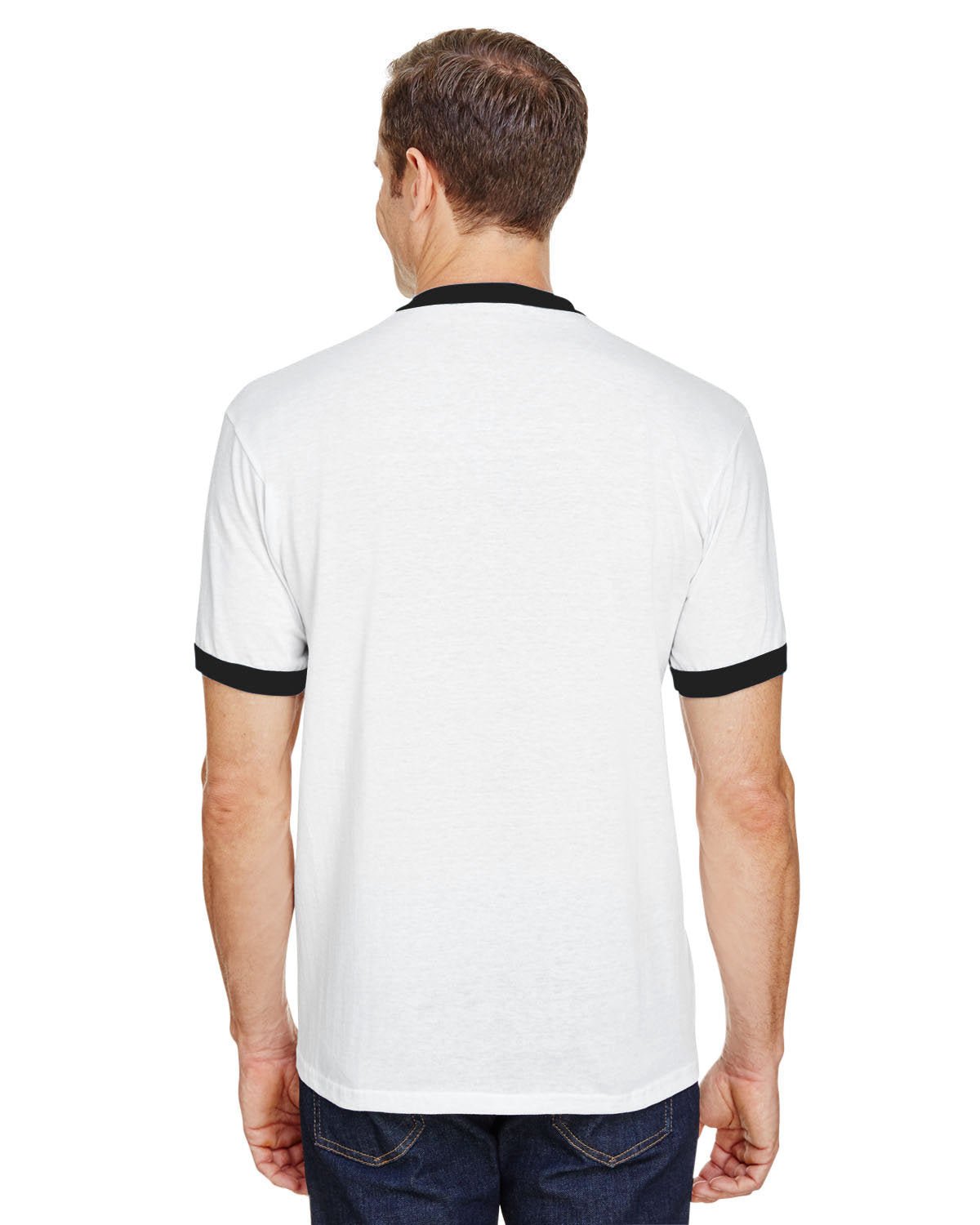 710-Augusta Sportswear-WHITE/ BLACK-Augusta Sportswear-T-Shirts-2