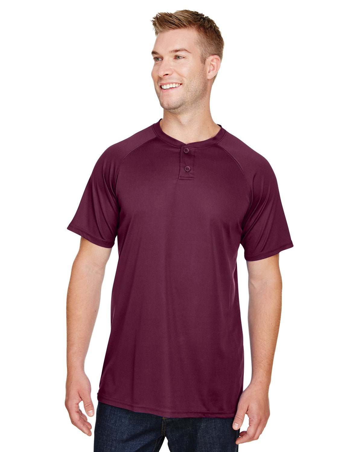 AG1565-Augusta Sportswear-MAROON-Augusta Sportswear-T-Shirts-1