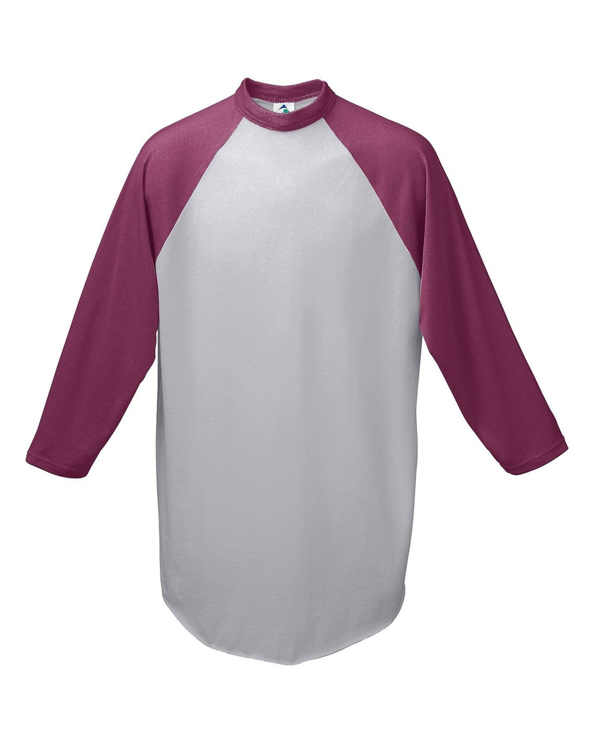 AG4420-Augusta Sportswear-ATH HTHR/ MAROON-Augusta Sportswear-T-Shirts-1