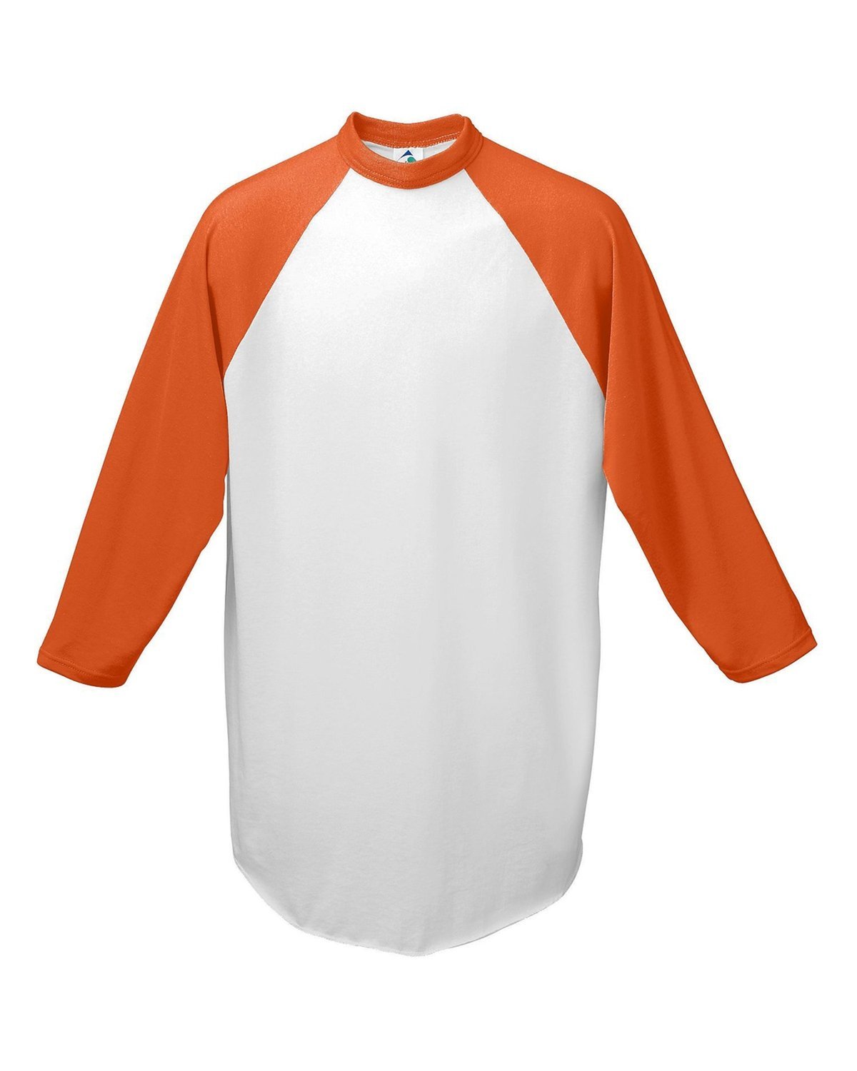 AG4420-Augusta Sportswear-WHITE/ ORANGE-Augusta Sportswear-T-Shirts-1