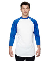 AG4420-Augusta Sportswear-WHITE/ ROYAL-Augusta Sportswear-T-Shirts-1