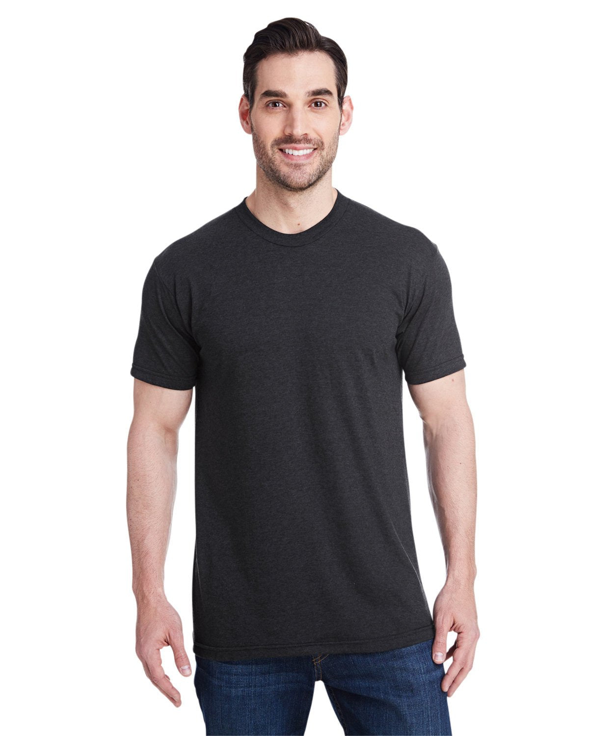 5710-Bayside-TRI BLACK-Bayside-T-Shirts-1