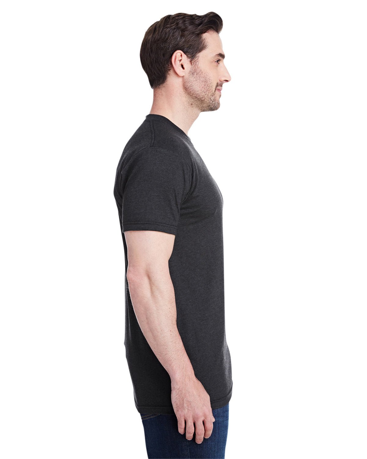 5710-Bayside-TRI BLACK-Bayside-T-Shirts-3