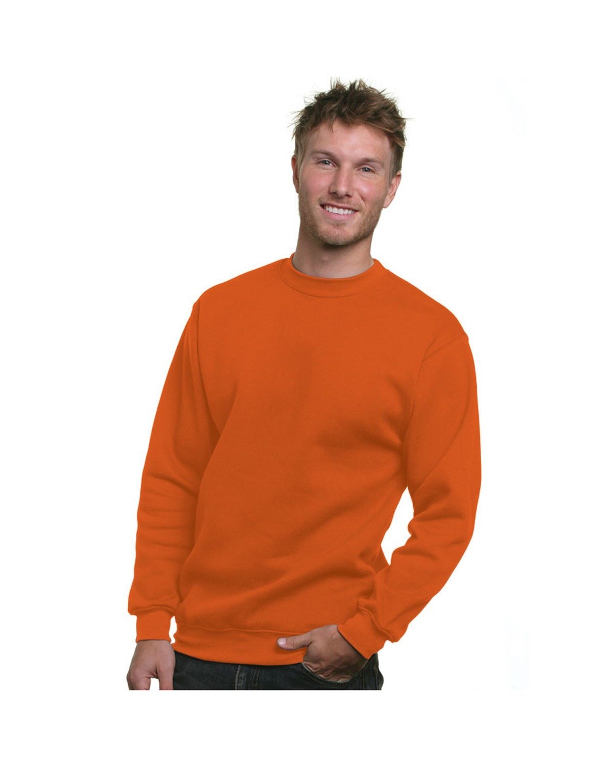 BA1102-Bayside-BRIGHT ORANGE-Bayside-Sweatshirts-1