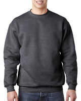 BA1102-Bayside-CHARCOAL HTHR-Bayside-Sweatshirts-1