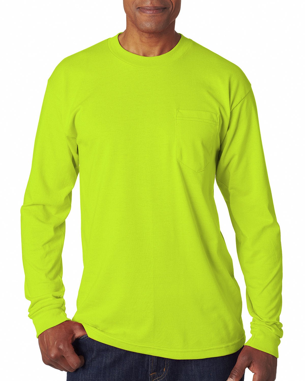 BA1730-Bayside-LIME GREEN-Bayside-T-Shirts-1