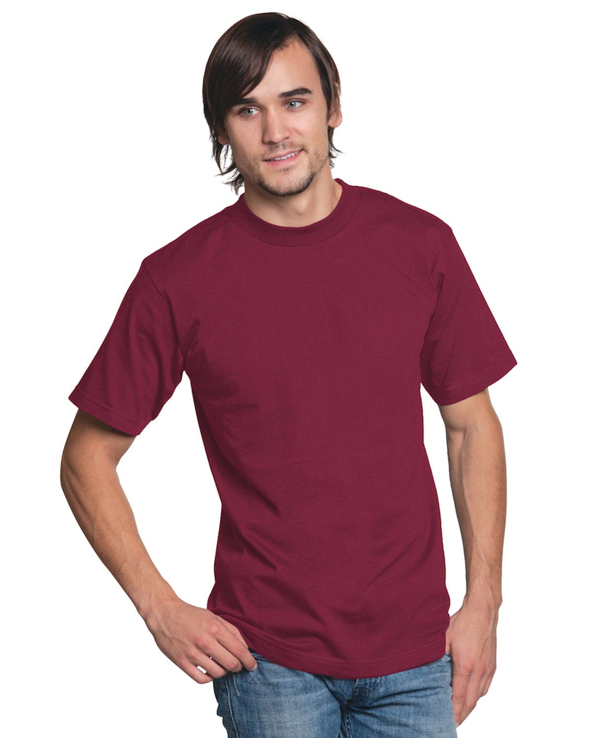 BA2905-Bayside-BURGUNDY-Bayside-T-Shirts-1