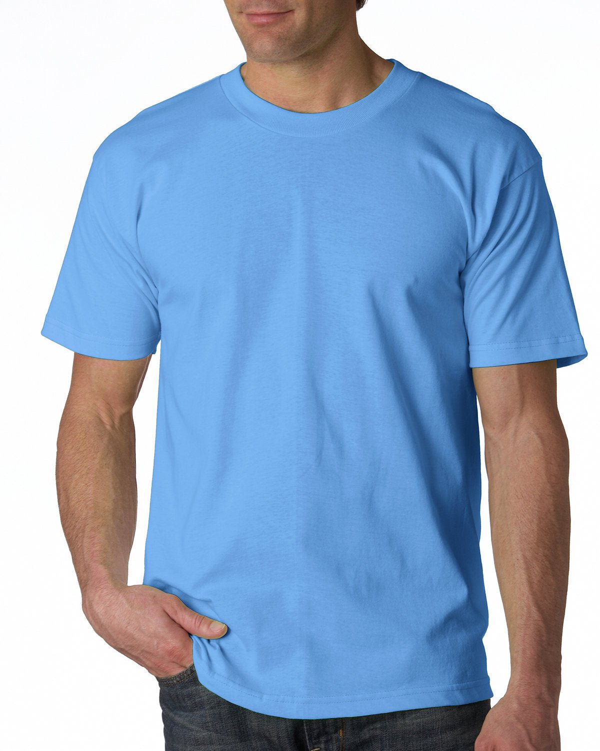 BA2905-Bayside-CAROLINA BLUE-Bayside-T-Shirts-1