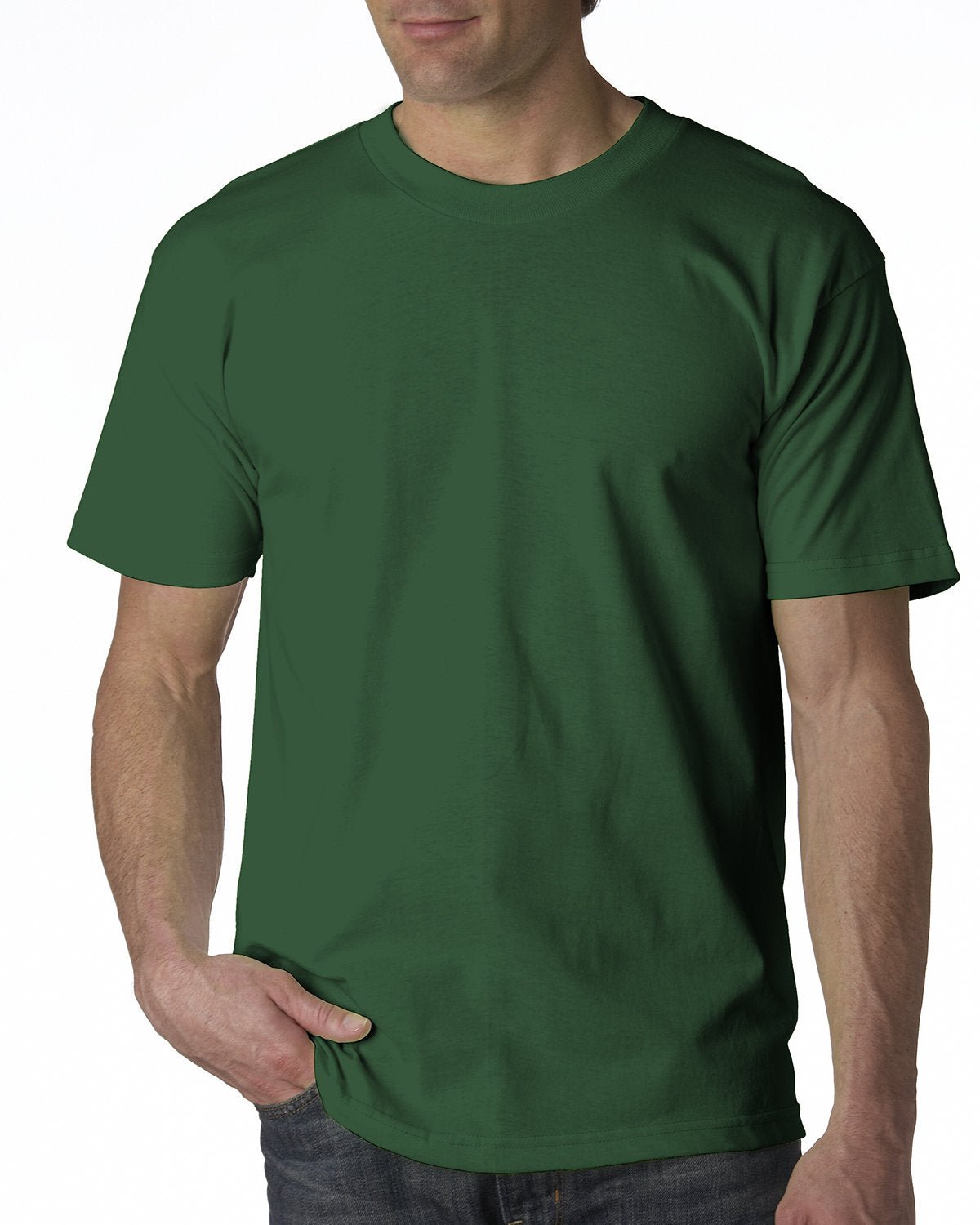 BA2905-Bayside-FOREST GREEN-Bayside-T-Shirts-1