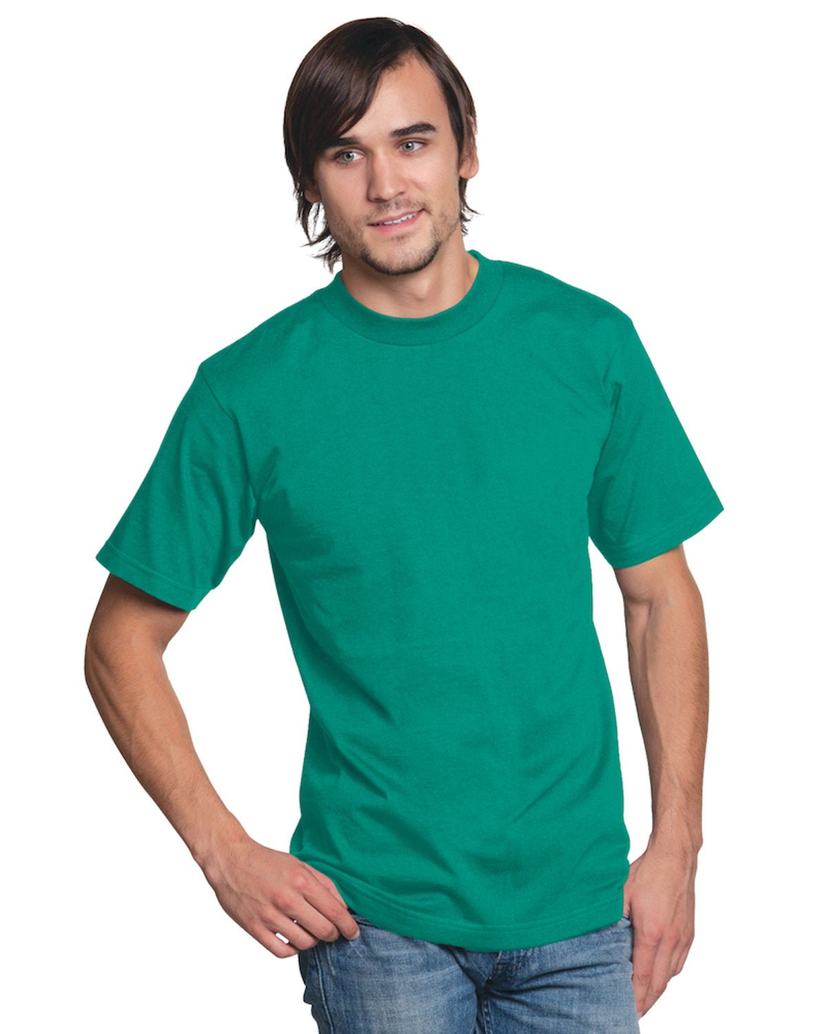 BA2905-Bayside-KELLY GREEN-Bayside-T-Shirts-1