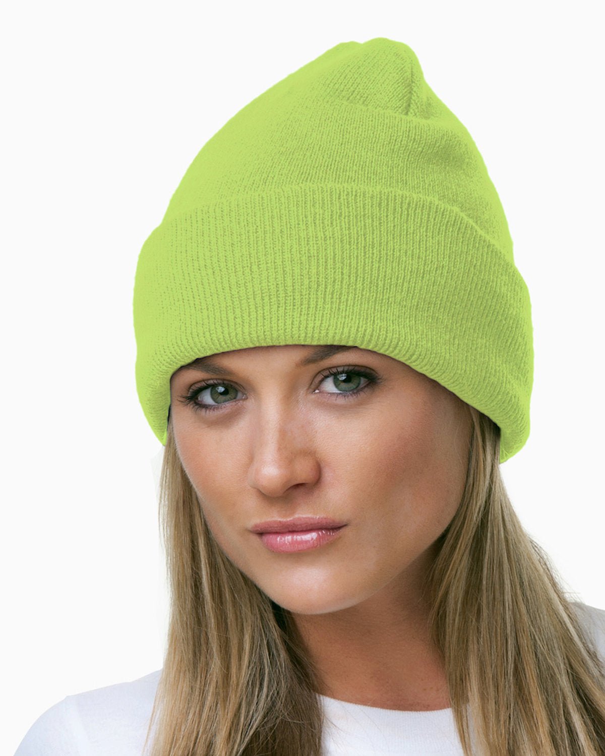 BA3825-Bayside-LIME GREEN-Bayside-Headwear-1